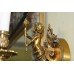 Pair of Quality Two Arm French Ormolu Cherub Wall Lights