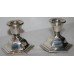 Pair of Sterling Silver Candlesticks Birmingham 1934