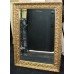 Rectangular Gilt Gold Leaf Bevelled Mirror 80.5 x 111 cm