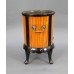 Regency Satinwood & Ebony Footed Wine Cooler