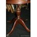 Regency Style Mahogany Leather Topped Drum Table