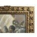 Italian Renaissance Style Cherub Oil on Canvas Giltwood Frame