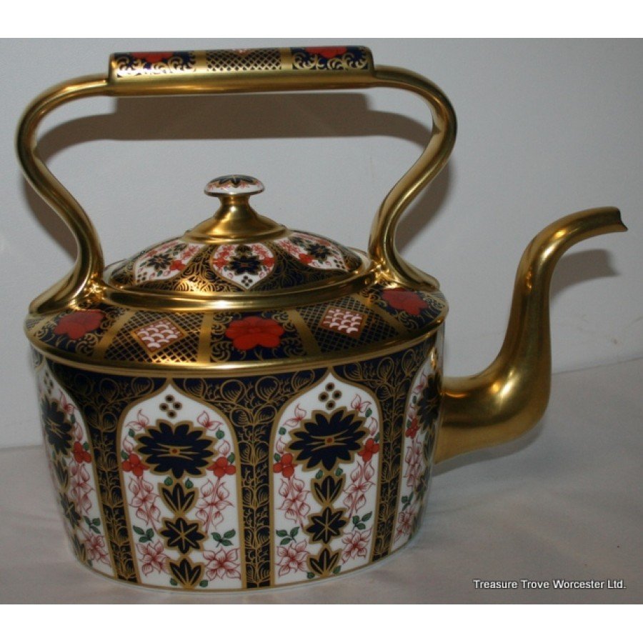 crown derby kettle