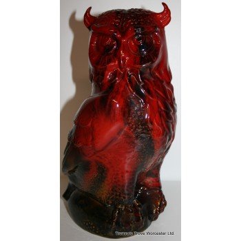 Royal Doulton Flambé Veined Owl