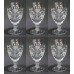 Set of 6 Tudor Crystal "Burleigh" Wine Glasses