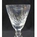 Set of 9 Cut Glass English Jacobean Style Wine Glasses