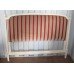 Shabby Chic Style Painted Cream Upholstered Double Bed