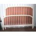 Shabby Chic Style Painted Cream Upholstered Double Bed