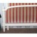 Shabby Chic Style Painted Cream Upholstered Double Bed