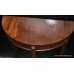 Small Demilune Occasional Mahogany Table