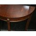 Small Demilune Occasional Mahogany Table