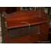 Small Antique 5 Shelf Oak Bookcase