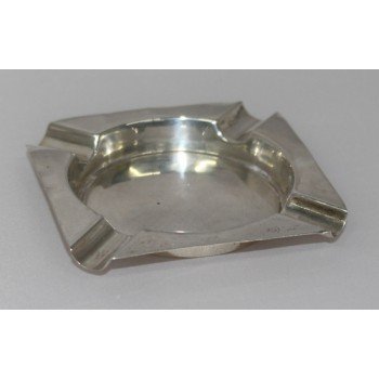 Solid Silver Ash Tray Birmingham 1945