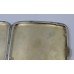 Solid Silver English Cigarette Case Birmingham 1925