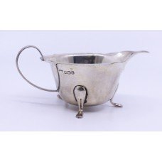 Solid Silver Sauce Boat Sheffield 1932