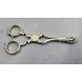 Fine Sterling Silver George II Style Tea Sugar Tongs