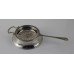 Sterling Silver Tea Strainer & Stand Birmingham 1945