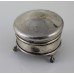 Sterling Silver Velvet Lined Pin Cushion Birmingham 1920