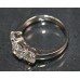 Fine Three Stone Diamond 18ct White Gold Ring