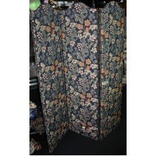 Upholstered Three Fold Screen