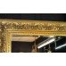 Very Large Heavy Carved Giltwood Bevel Edged Mirror