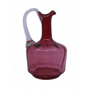 Victorian Cranberry Glass Jug