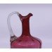 Victorian Cranberry Glass Jug