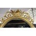 Victorian Oval Gilt Gesso Girandole Mirror