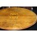 Victorian Oval Inlaid Tilt Top Table