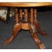 Victorian Oval Inlaid Tilt Top Table