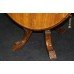 Victorian Oval Inlaid Tilt Top Table