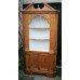 Victorian Pine Pediment Corner Cabinet