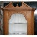 Victorian Pine Pediment Corner Cabinet