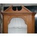 Victorian Pine Pediment Corner Cabinet