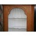 Victorian Pine Pediment Corner Cabinet