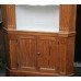 Victorian Pine Pediment Corner Cabinet