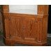 Victorian Pine Pediment Corner Cabinet