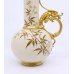 Victorian Royal Worcester Gilded Blush Dragon Handle Ewer 1026