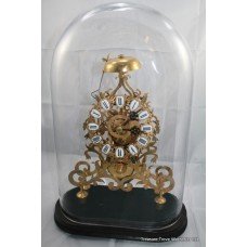 Victorian Style Skeleton Clock Fusée Movement