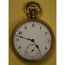 Dennison Gold Plated Top Winder Pocket Watch