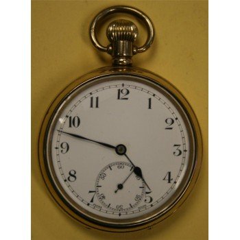 Engraved Fortune Gold Filled Top Winder Pocket Watch