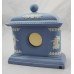 Wedgwood Jasperware Blue & White Mantle Clock